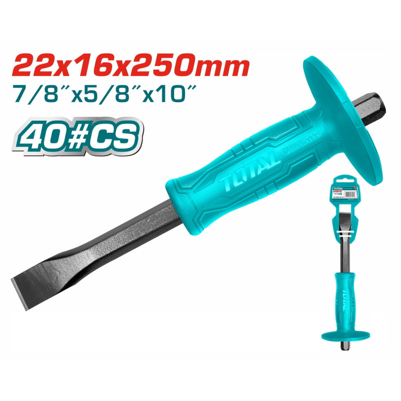 TOTAL ΚΑΛΕΜΙ ΜΕ ΠΛΑΣΤΙΚΗ ΛΑΒΗ 254mm (THT4211026)
