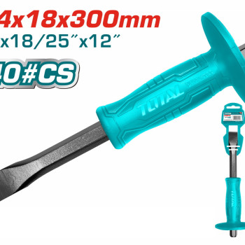 TOTAL ΚΑΛΕΜΙ ΜΕ ΠΛΑΣΤΙΚΗ ΛΑΒΗ 305mm (THT4211226)