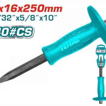 TOTAL ΒΕΛΟΝΙ ΜΕ ΠΛΑΣΤΙΚΗ ΛΑΒΗ 250mm (THT4221026)