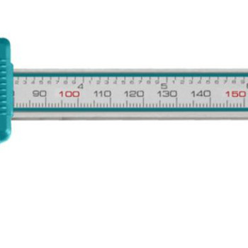 TOTAL ΠΑΧΥΜΕΤΡΟ ΙΝΟΧ ΨΗΦΙΑΚΟ 150mm (TMT321501)