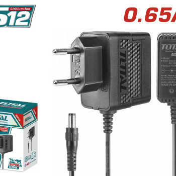 TOTAL ΦΟΡΤΙΣΤΗΣ ΓΙΑ ΜΠΑΤΑΡΙΑ ΛΙΘΙΟΥ 12V ΓΙΑ TDLI1232 / TIDLI1232 / TSPLI1212 (TCLI12071)