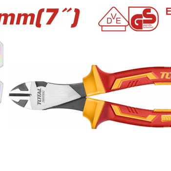 TOTAL ΠΛΑΓΙΟΚΟΠΤΗΣ ΜΕ ΜΟΝΩΣΗ 1000V 180mm (THTIP2571)