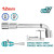 TOTAL ΓΩΝΙΑΚΟ ΣΩΛΗΝΩΤΟ 12mm (THWL1206)