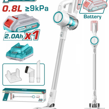 TOTAL ΣΚΟΥΠΑΚΙ ΜΠΑΤ. Li-ion 20V / 2Ah / 1 ΜΠΑΤΑΡΙΑ (TVLI2006)