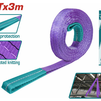 TOTAL ΣΑΜΠΑΝΙ ΙΜΑΝΤΑΣ ΑΝΥΨΩΣΗΣ 1Τ / 3m / 30mm (THTWS0103)
