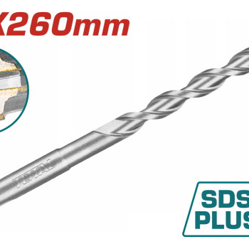 TOTAL ΔΙΑΜΑΝΤΟΤΡΥΠΑΝΟ SDS-PLUS S4L 12 X 260mm (TAC311203C)