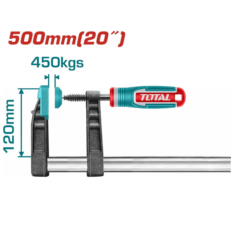 TOTAL ΕΠΑΓΓ. ΣΦΙΓΚΤΗΡΑΣ ΜΑΡΑΓΚΩΝ 120 Χ 500mm (THT1321203)