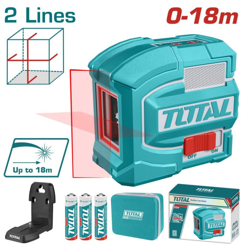 TOTAL ΕΠΑΓΓ. ΑΛΦΑΔΙ LASER ΑΥΤΟ-ΟΡΙΖΟΝΤΙΟΥΜΕΝΟ 0-18m (TLL156503)