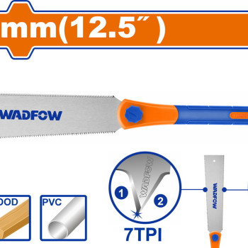 WADFOW ΠΡΙΟΝΙ ΔΙΠΛΗΣ ΚΟΠΗΣ 320mm (WHWD112)