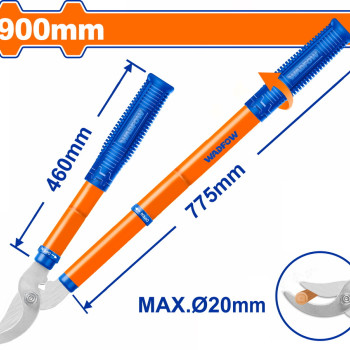 WADFOW ΨΑΛΙΔΑ ΚΛΑΔΟΥ ΤΗΛΕΣΚΟΠΙΚΗ 580-900mm (WPR1E79)