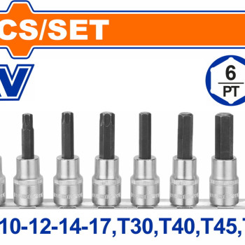WADFOW ΣΕΤ ΚΑΡΥΔΑΚΙΑ ΑΛΛΕΝ+TORX 1/2