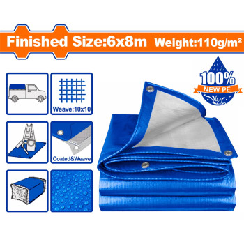 WADFOW ΜΟΥΣΑΜΑΣ ΑΔΙΑΒΡΟΧΟΣ 110gr/m2 6X8m (WTQ1868)