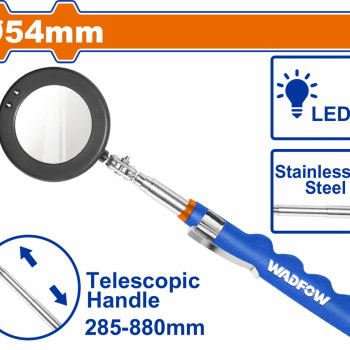 WADFOW ΤΗΛΕΣΚΟΠΤΙΚΟΣ ΚΑΘΡΕΠΤΗΣ 285 - 880mm / Φ-54mm (WTU1688)