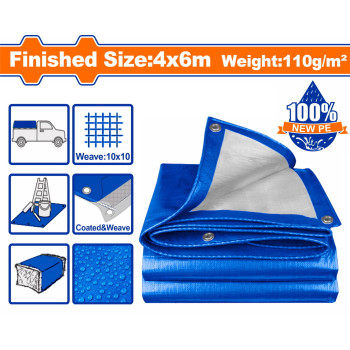WADFOW ΜΟΥΣΑΜΑΣ ΑΔΙΑΒΡΟΧΟΣ 110gr/m2 4X6m (WTQ1846)