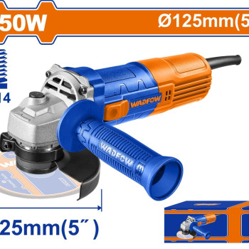 WADFOW ΓΩΝΙΑΚΟΣ ΤΡΟΧΟΣ 850W / 125mm (WAG15851)