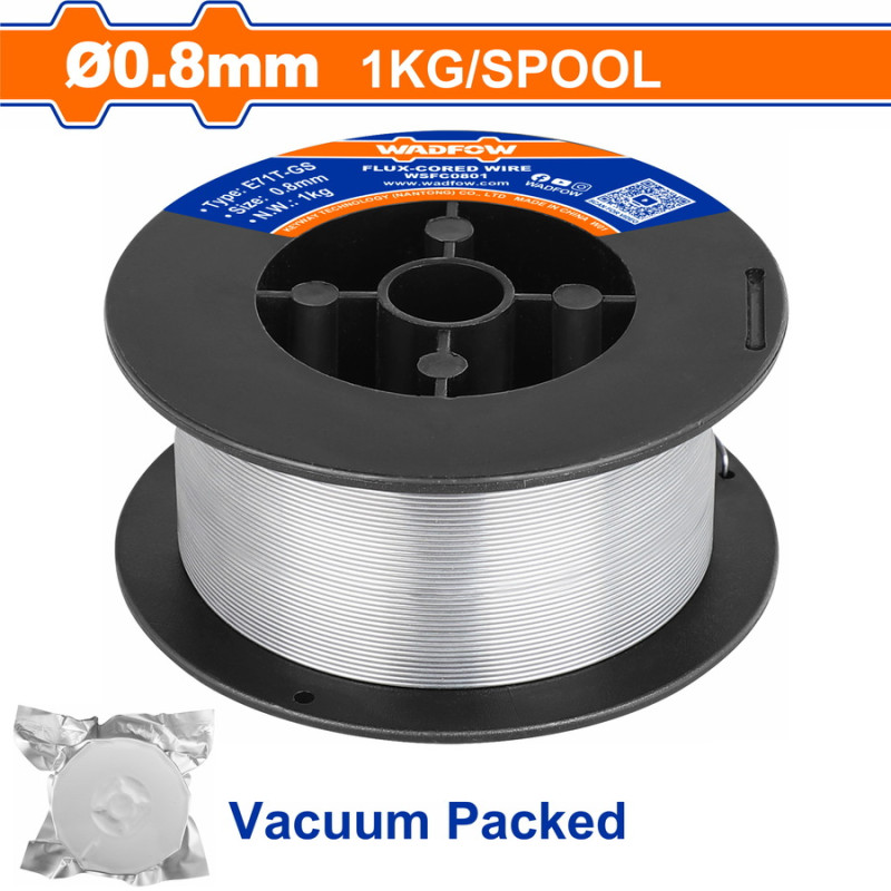 WADFOW ΣΥΡΜΑ FLUX ΗΛΕΚΤΡ/ΣΕΩΣ 0.8mm / 1Kg ΓΙΑ TMGT1601-TFC13018 (WSFC08012)