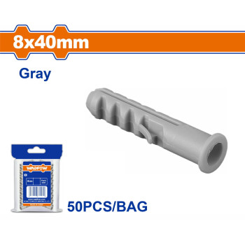 WADFOW ΒΙΣΜΑ ΠΛΑΣΤΙΚΟ PE ΜΕ ΡΟΔΕΛΑ UNIVERSAL 8X40mm 50TEM (WXTC921)