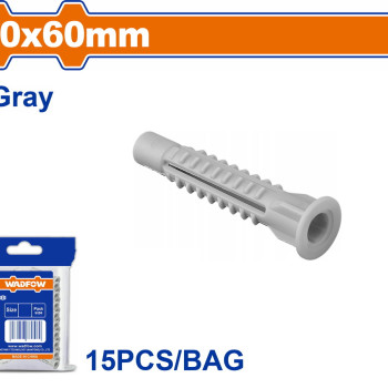 WADFOW ΒΙΣΜΑ ΠΛΑΣΤΙΚΟ PE UNIVERSAL 10Χ60mm 15TEM (WXTD931)