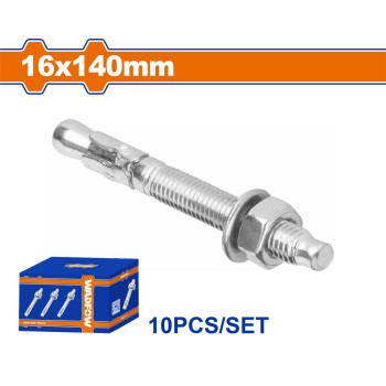 WADFOW ΒΙΣΜΑΤΑ ΜΕΤΑΛΛΙΚΑ ΓΑΛΒ. EXPRESS 16 Χ 140 10ΤΕΜ (WDQ2556)