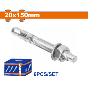WADFOW ΒΙΣΜΑΤΑ ΜΕΤΑΛΛΙΚΑ ΓΑΛΒ. EXPRESS 20 Χ 150 6ΤΕΜ (WDQ2567)