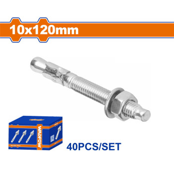 WADFOW ΒΙΣΜΑΤΑ ΜΕΤΑΛΛΙΚΑ ΓΑΛΒ. EXPRESS 10 Χ 120 40ΤΕΜ (WDQ2535)