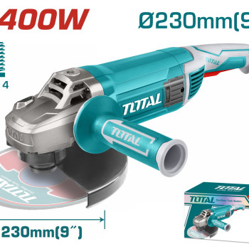TOTAL ΕΠΑΓΓ. ΓΩΝΙΑΚΟΣ ΛΕΙΑΝΤΗΡΑΣ 2.400W - 230mm (TG1252306E)