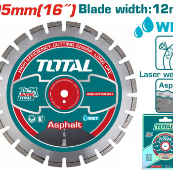 TOTAL ΕΠΑΓΓ. ΔΙΑΜΑΝΤΟΔΙΣΚΟΣ ΑΣΦΑΛΤ. Φ-405 Χ 25.4mm ΓΙΑ TP1016-2EE (TAC2164053)