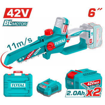 TOTAL ΕΠΑΓΓ. ΣΕΤ ΑΛΥΣΟΠΡΙΟΝΟ ΚΛΑΔ. ΜΠΑΤ. Li-ion 42V / 6