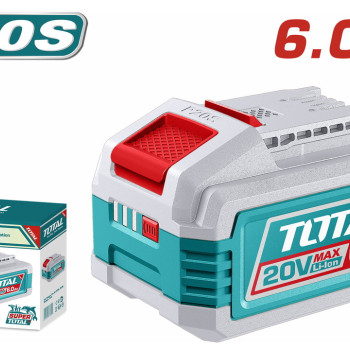TOTAL ΕΠΑΓΓ. ΜΠΑΤΑΡΙΑ Li-ion 20V / 6Ah (TFBLI2126)