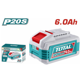 TOTAL ΕΠΑΓΓ. ΜΠΑΤΑΡΙΑ Li-ion 20V / 6Ah (TFBLI2126)
