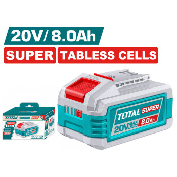 TOTAL ΕΠΑΓΓ. ΜΠΑΤΑΡΙΑ Li-ion 20V / 8Ah (TFBLI2158)